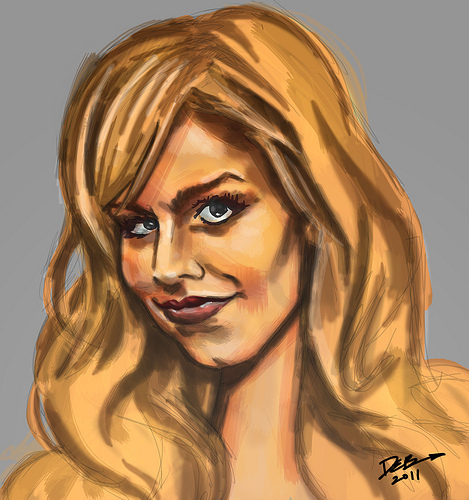 Speed Painting: Blond Sketch