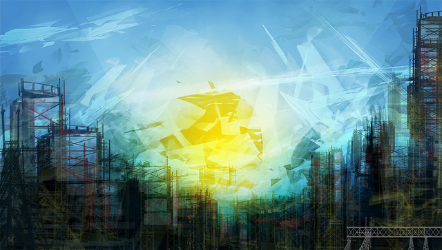 Speed Paintings: Dead Cities