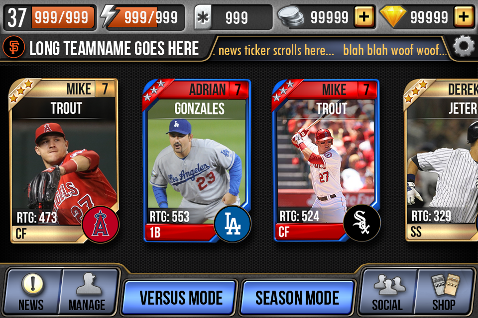 MLB: Full Deck